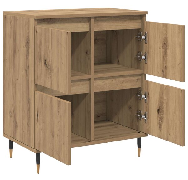 Úložná skříňka 2 ks Artisanový dub 60 x 35 x 70 cm 3394528