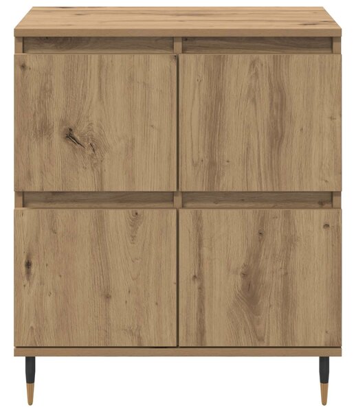 Úložná skříňka 2 ks Artisanový dub 60 x 35 x 70 cm 3394528