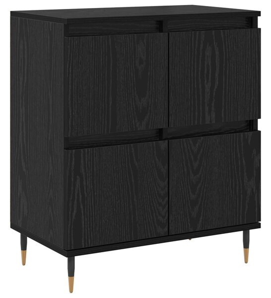 Úložná skříňka 3 ks Černý dub 60 x 35 x 70 cm 3394511