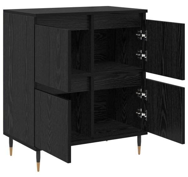 Úložná skříňka 3 ks Černý dub 60 x 35 x 70 cm 3394511