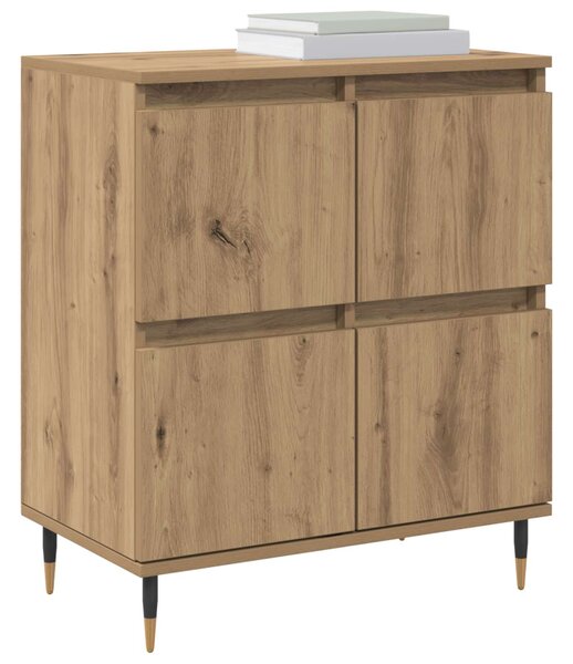 Úložná skříňka 2 ks Artisanový dub 60 x 35 x 70 cm 3394528