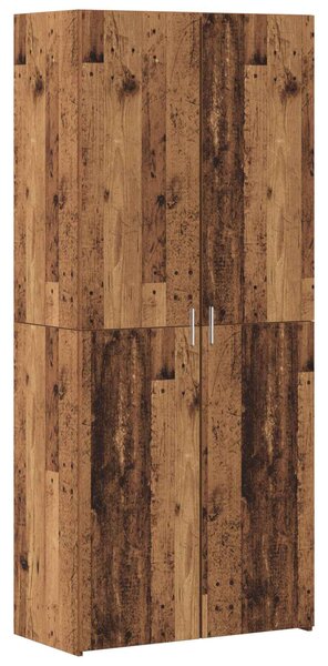 Úložná skříňka 2 ks Staré dřevo 80 x 42,5 x 225 cm 3394515