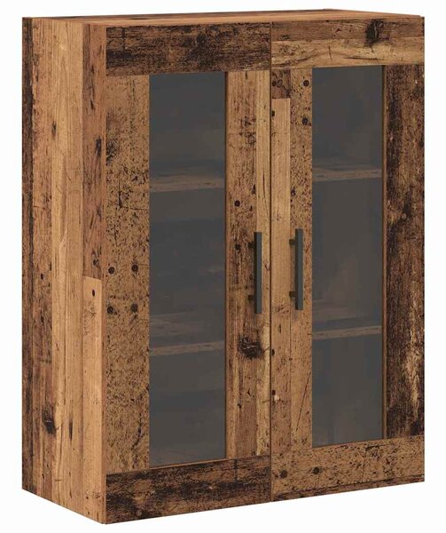 Vysoký bufet 2 ks Staré dřevo 69,5 x 34 x 180 cm 3394521