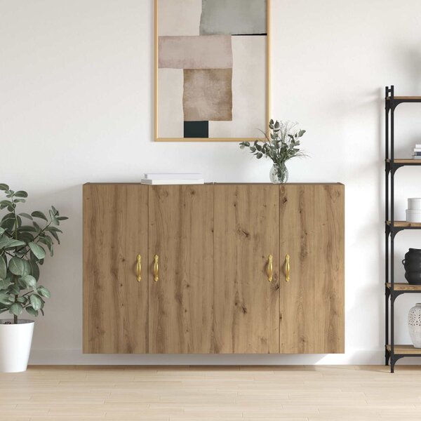 Nástěnná skříň 2 ks Artisanový dub 69,5 x 34 x 90 cm 3394519
