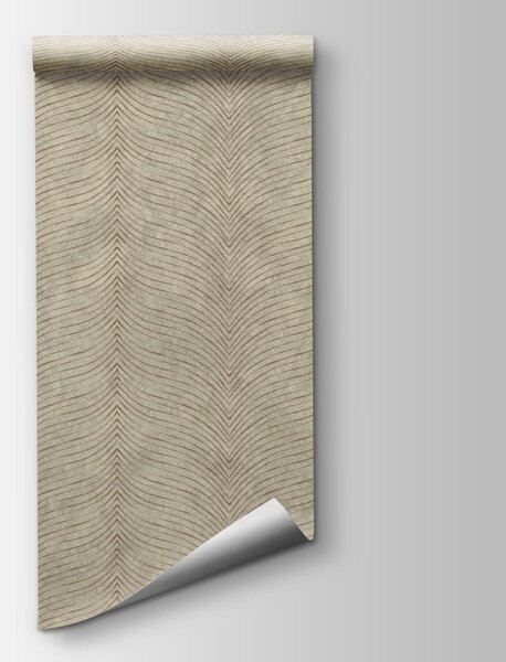 Fototapeta Elegantní vlnovité vzory na neutrálním pozadí, Geometrické fototapety, Populární fototapety, t00708 - Tapeko.co.cz