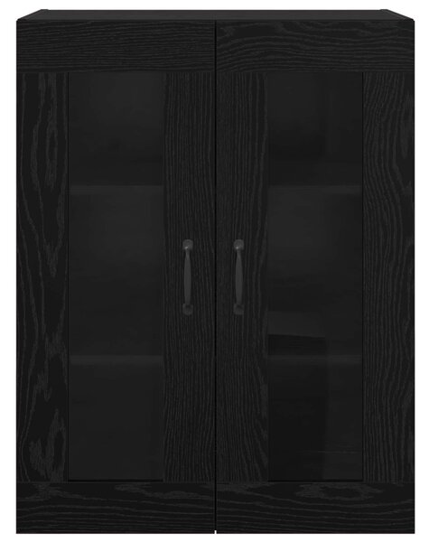 Nástěnné skříňky 2 ks Černý dub 69,5 x 34 x 90 cm 3394538