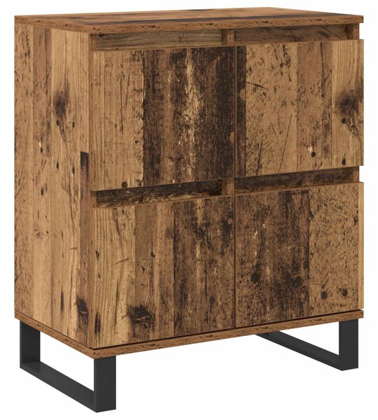 Servírovací skříň 3 ks Staré dřevo 60 x 35 x 70 cm 3394575