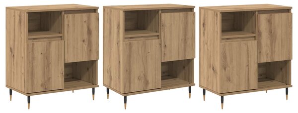 Konzole 3 ks Artisanový dub 3394543