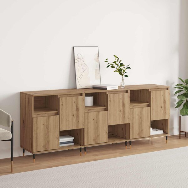 Konzole 3 ks Artisanový dub 3394543