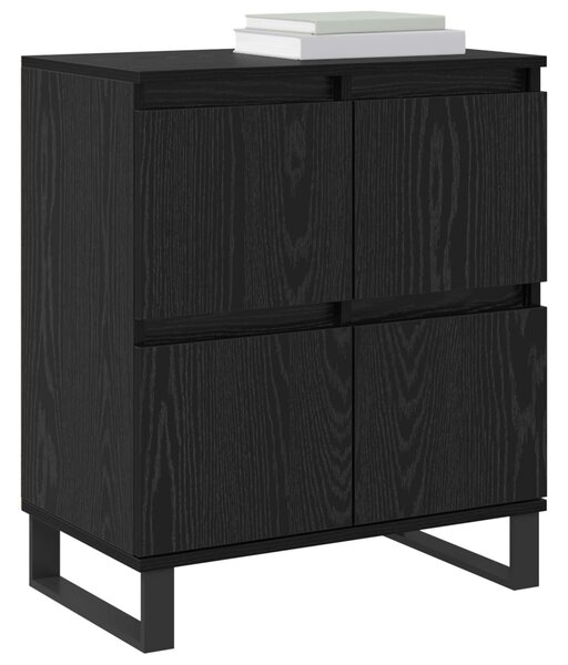 Servírovací skříň 3 ks Černý dub 60 x 35 x 70 cm 3394577