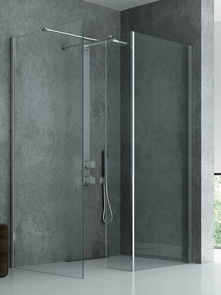 New Trendy New Modus sprchová zástěna 90 cm chrom lesk/průhledné sklo EXK-0046