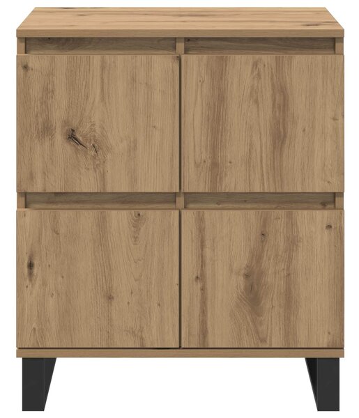 Servírovací skříň 3 ks Artisanový dub 60 x 35 x 70 cm 3394576