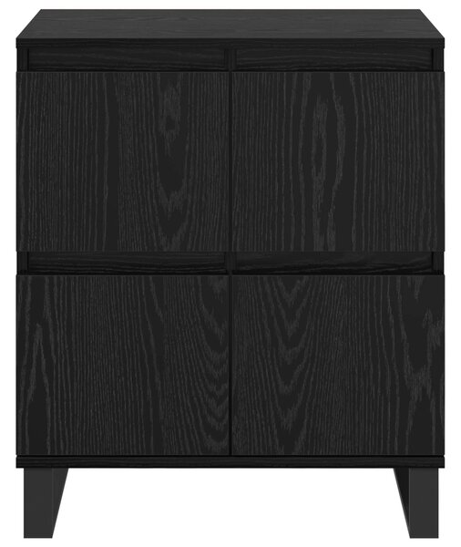 Servírovací skříň 3 ks Černý dub 60 x 35 x 70 cm 3394577