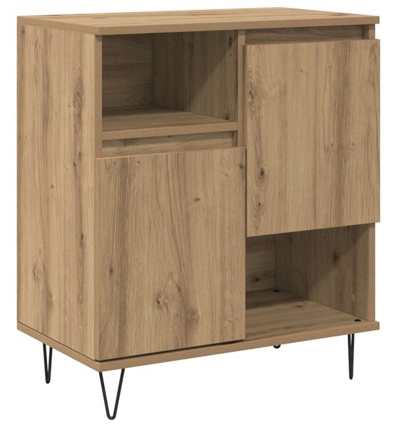 Servírovací skříň 3 ks Artisanový dub 60 x 35 x 70 cm 3394564