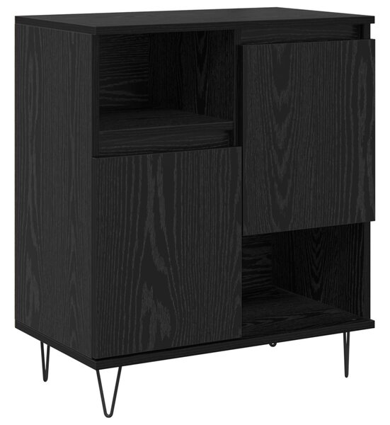 Servírovací skříň 2 ks Černý dub 60 x 35 x 70 cm 3394550