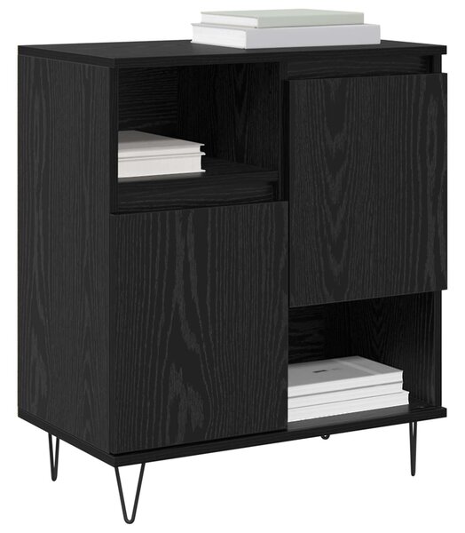 Servírovací skříň 2 ks Černý dub 60 x 35 x 70 cm 3394550