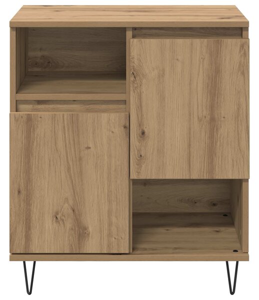 Servírovací skříň 3 ks Artisanový dub 60 x 35 x 70 cm 3394564
