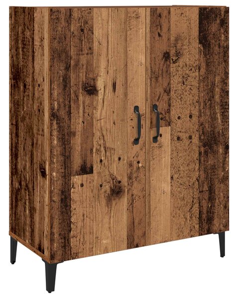 Vysoký bufet 2 ks Staré dřevo 69,5 x 34 x 180 cm 3394587