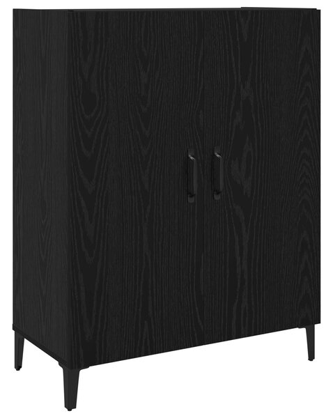 Vysoký bufet 2 ks Černý dub 69,5 x 34 x 180 cm Kompozitní dřevo 3394571