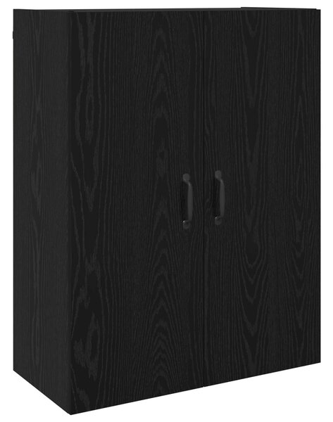 Vysoký bufet 2 ks Černý dub 69,5 x 34 x 180 cm Kompozitní dřevo 3394571
