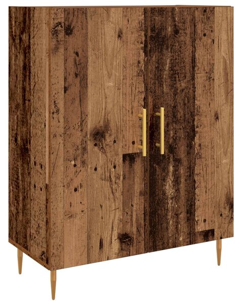 Vysoký bufet Staré dřevo 69,5 x 34 x 180 cm Kompozitní dřevo 3394578