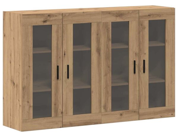 Nástěnné skříňky 2 ks dub artisan 69,5 x 34 x 90 cm 3394582