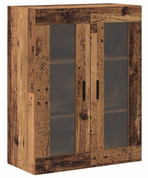Nástěnné skříňky 2 ks Staré dřevo 69,5 x 34 x 90 cm 3394581