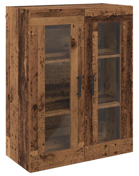 Nástěnné skříňky 2 ks Staré dřevo 69,5 x 34 x 90 cm 3394584