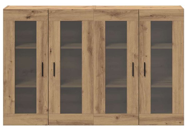 Nástěnné skříňky 2 ks dub artisan 69,5 x 34 x 90 cm 3394582