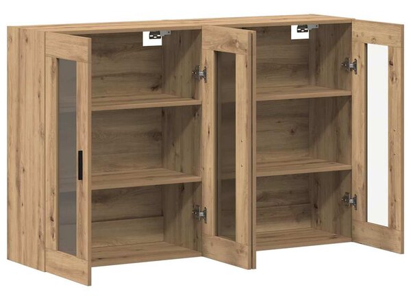 Nástěnné skříňky 2 ks dub artisan 69,5 x 34 x 90 cm 3394582
