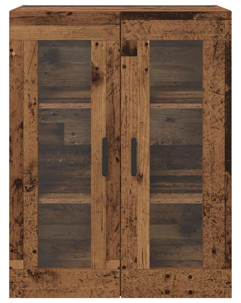 Nástěnné skříňky 2 ks Staré dřevo 69,5 x 34 x 90 cm 3394584