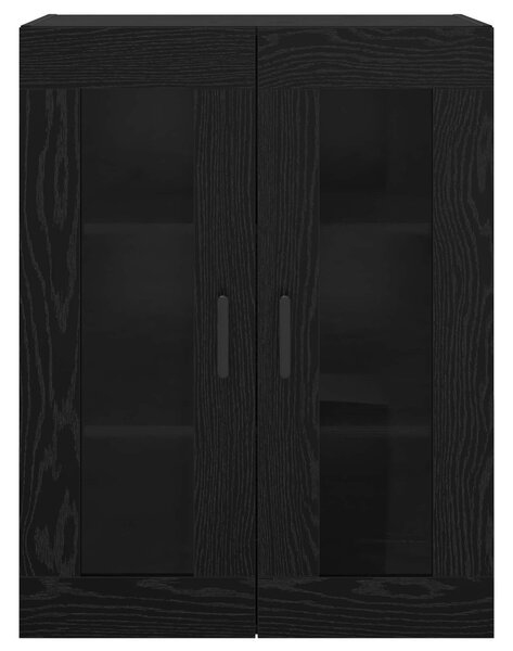 Nástěnné skříňky 2 ks Černý dub 69,5 x 34 x 90 cm 3394586