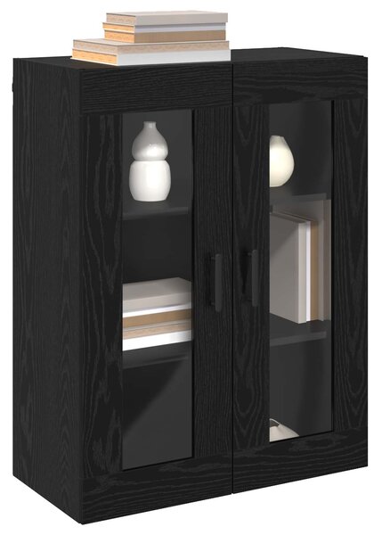 Nástěnné skříňky 2 ks Černý dub 69,5 x 34 x 90 cm 3394586