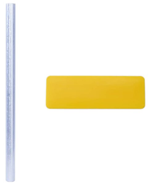 Statická Okenní Fólie Transparentní 90 x 2000 cm PVC 3394725