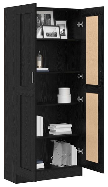 Knihovna 3 úrovní 82,5 x 30,5 x 185 cm Kompozitní dřevo 3394793