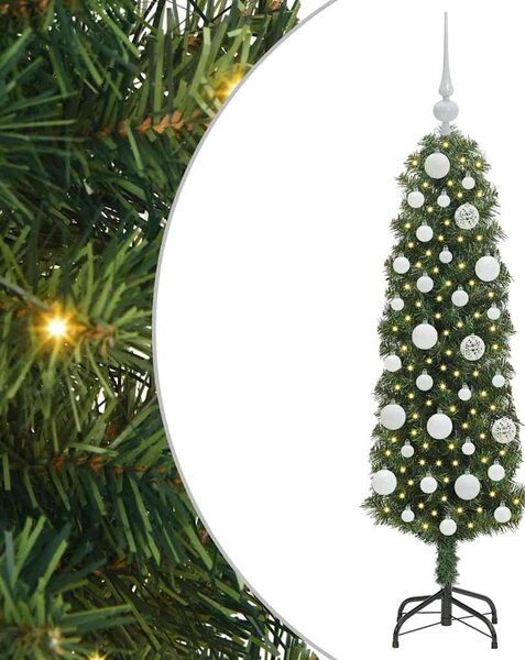 Umělý vánoční stromeček Zelená 120 cm PVC, ocel a plast 3394924