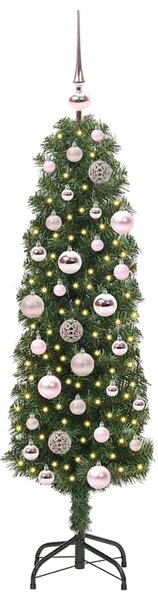Umělý vánoční stromeček Zelená 120 cm PVC, ocel a plast 3394923