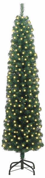 Umělý vánoční stromeček Zelená 180 cm PVC, ocel a plast 3394939