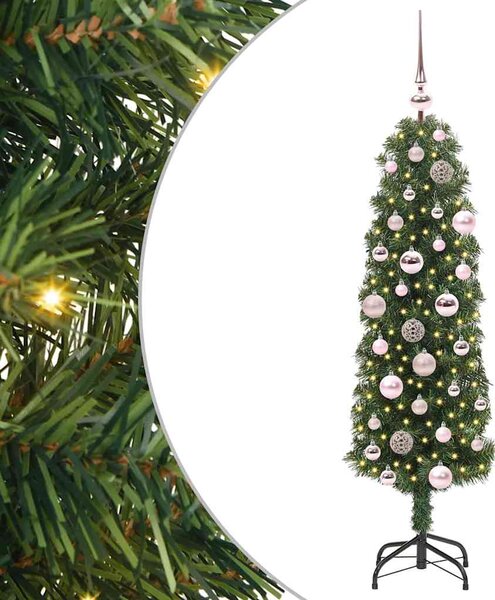 Umělý vánoční stromeček Zelená 120 cm PVC, ocel a plast 3394923