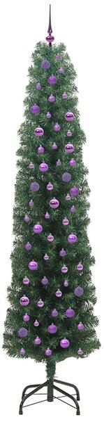 Umělý vánoční stromeček Zelená 240 cm PVC, ocel a plast 3394975