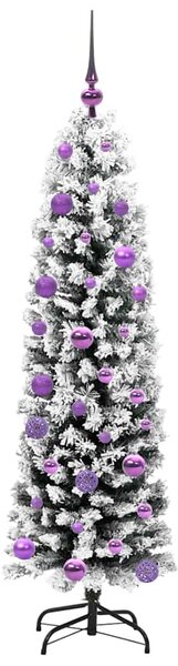 Umělý vánoční stromeček Zelená 150 cm PVC, ocel a plast 3395011