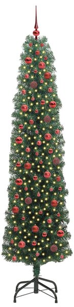Umělý vánoční stromeček Zelená 240 cm PVC, ocel a plast 3394969
