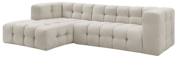 -25 % Dny MOMENTI– Bobochic Paris Béžová rohová pohovka Cloud 288 cm, levá