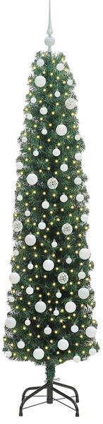 Umělý vánoční stromeček Zelená 180 cm PVC, ocel a plast 3394946