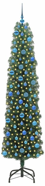 Umělý vánoční stromeček Zelená 240 cm PVC, ocel a plast 3394976