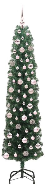 Umělý vánoční stromeček Zelená 180 cm PVC, ocel a plast 3394945