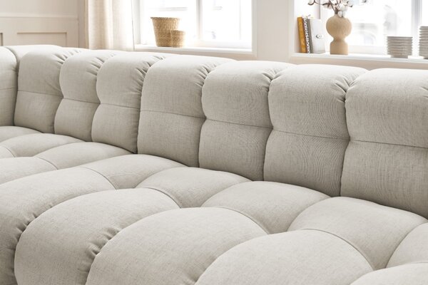 -25 % Dny MOMENTI– Bobochic Paris Béžová rohová pohovka Cloud 288 cm, levá