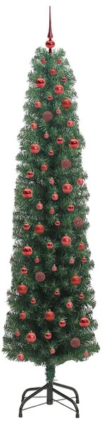Umělý vánoční stromeček Zelená 240 cm PVC, ocel a plast 3394969