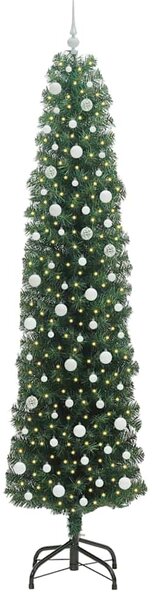 Umělý vánoční stromeček Zelená 240 cm PVC, ocel a plast 3394972