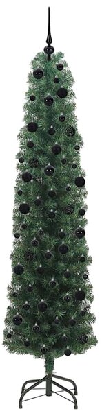 Umělý vánoční stromeček Zelená 240 cm PVC, ocel a plast 3394970
